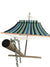 Hammock Universe USA Deluxe Quilted Hammock with Bamboo Stand